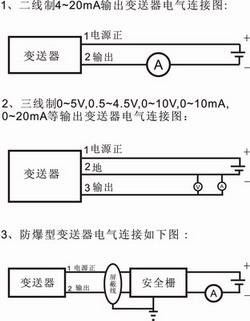 投入式液位變送器怎么接線